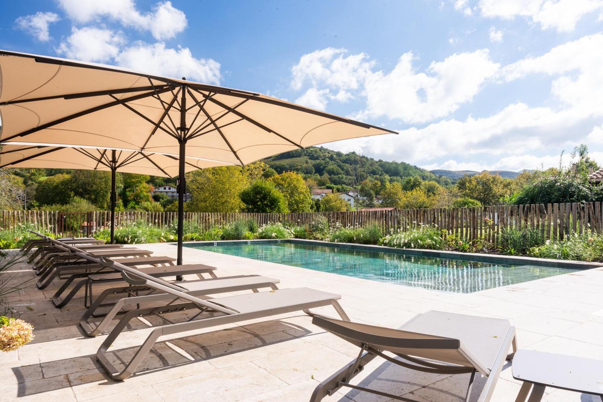 Hotel Restaurant & Spa La Maison Oppoca Aïnhoa Dış mekan fotoğraf