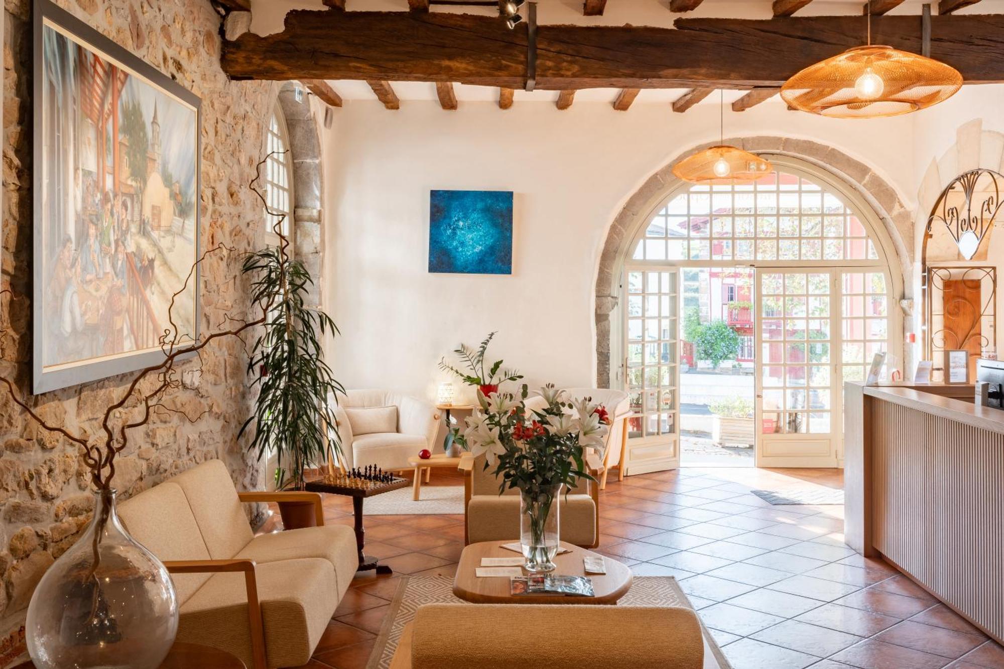Hotel Restaurant & Spa La Maison Oppoca Aïnhoa Dış mekan fotoğraf