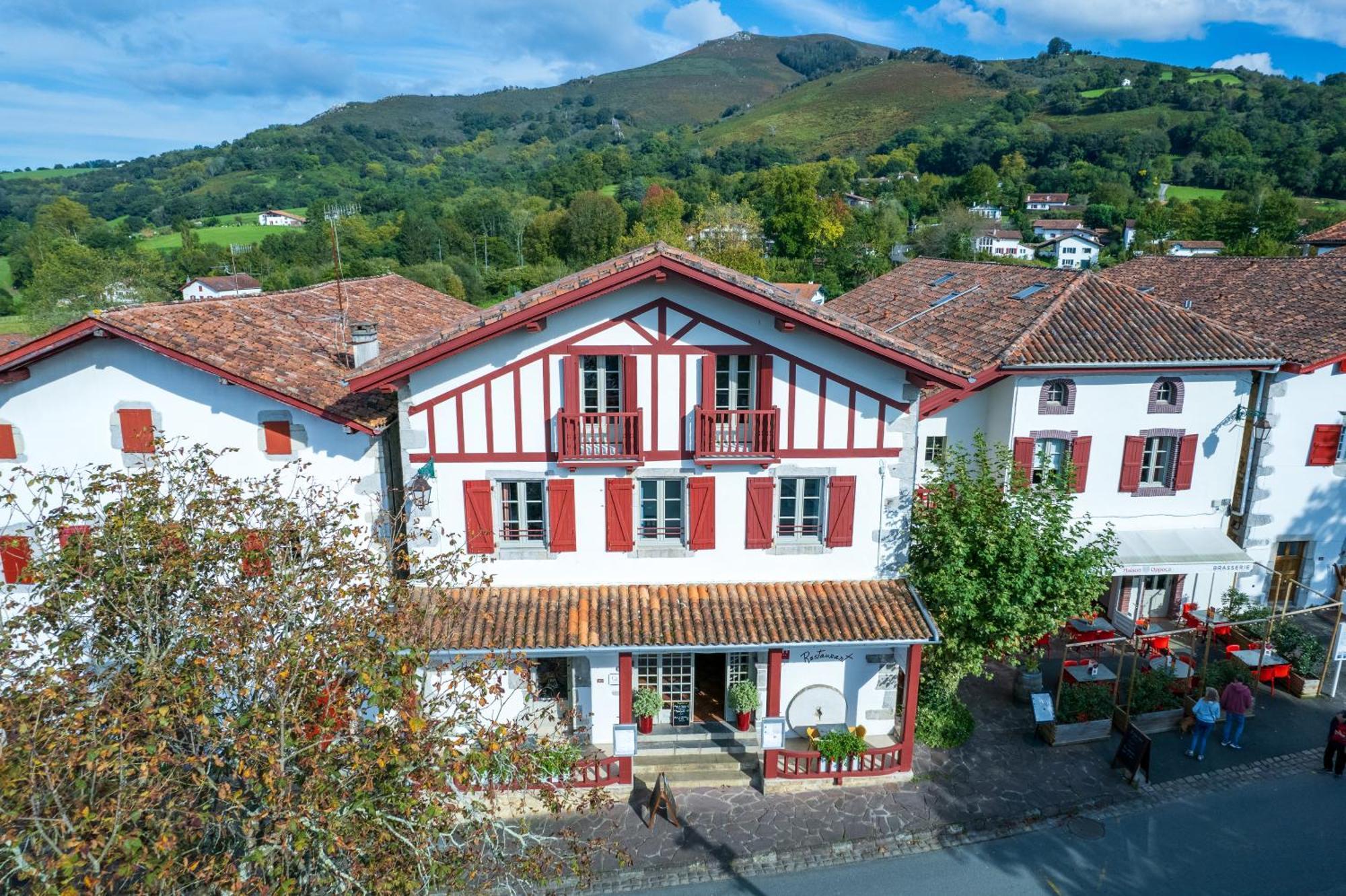 Hotel Restaurant & Spa La Maison Oppoca Aïnhoa Dış mekan fotoğraf