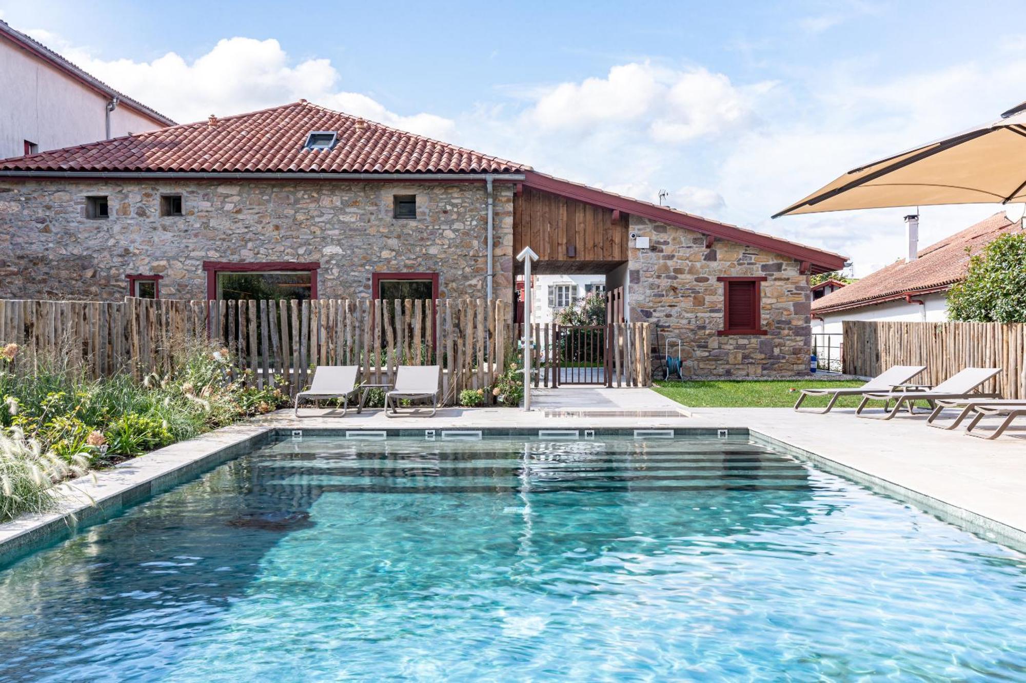 Hotel Restaurant & Spa La Maison Oppoca Aïnhoa Dış mekan fotoğraf