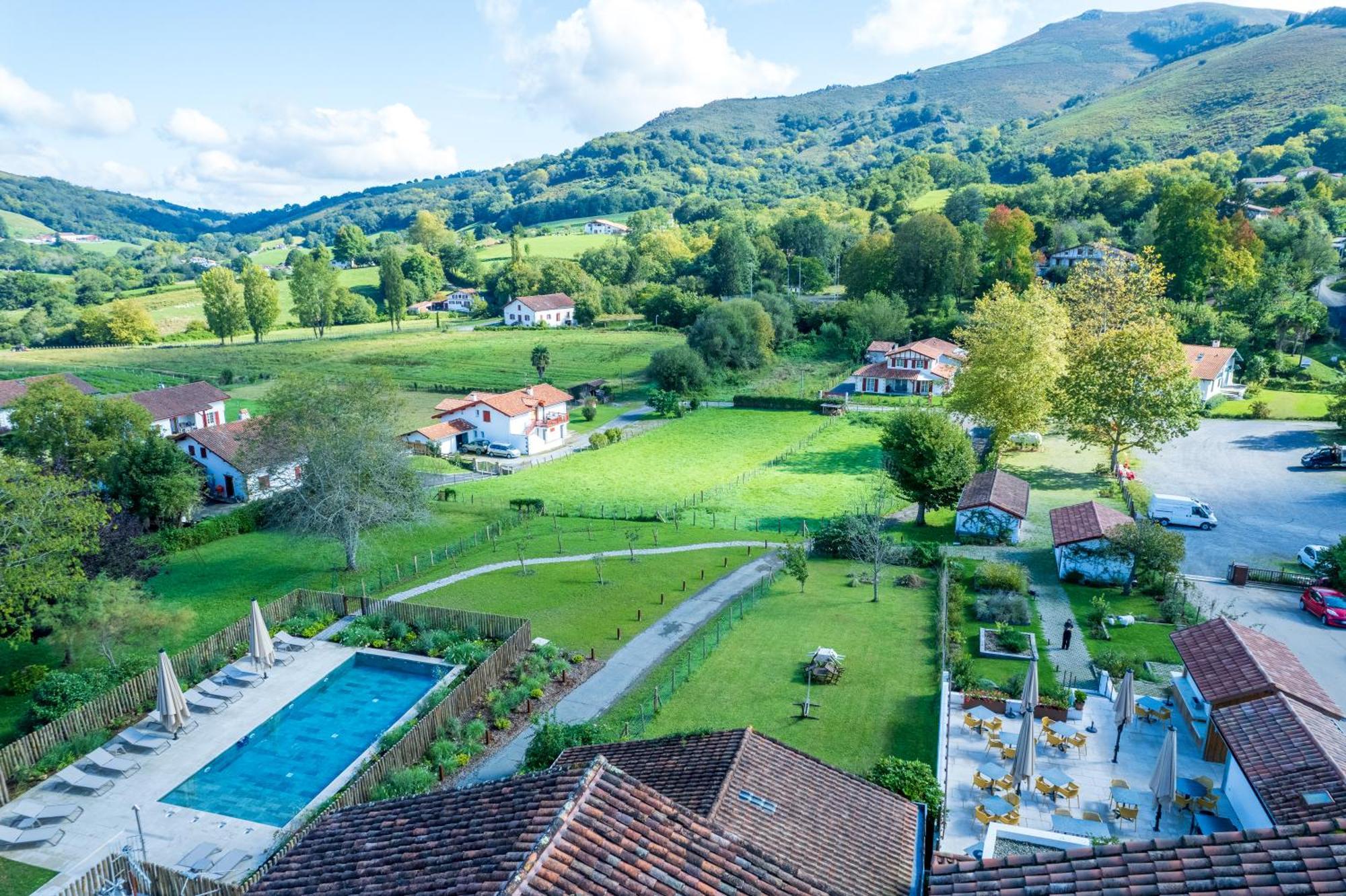 Hotel Restaurant & Spa La Maison Oppoca Aïnhoa Dış mekan fotoğraf